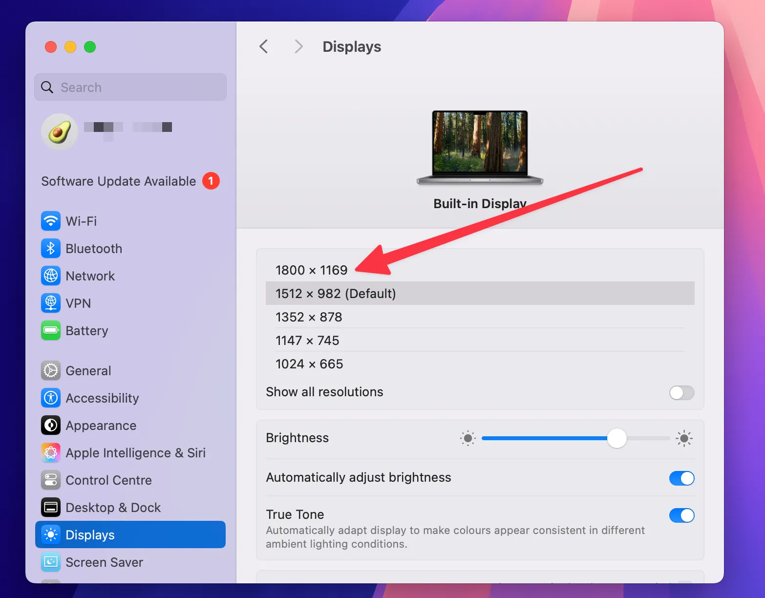 Increase Screen Resolution