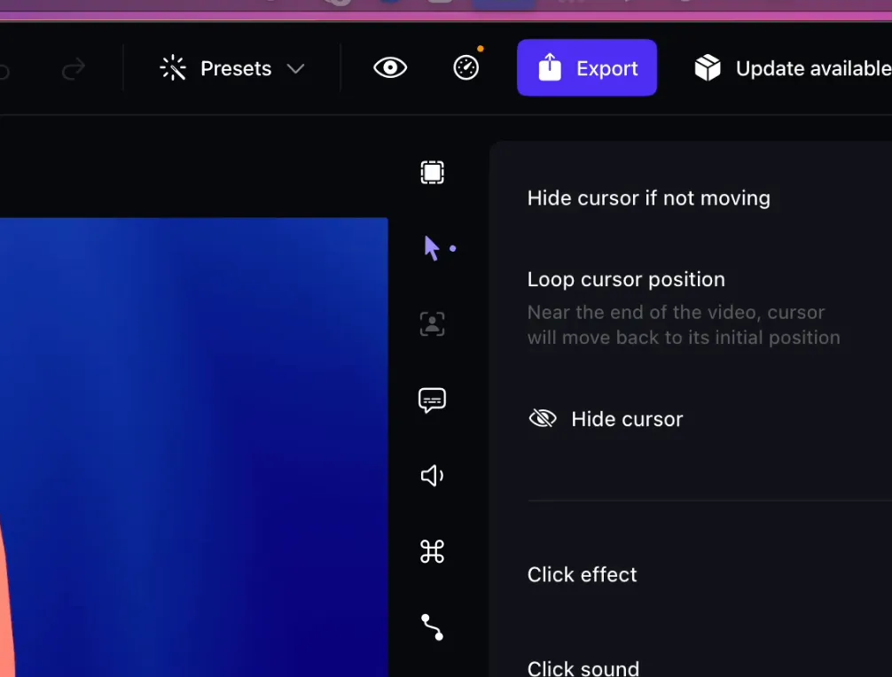 Screen Studio Export