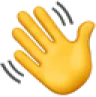 waving hand